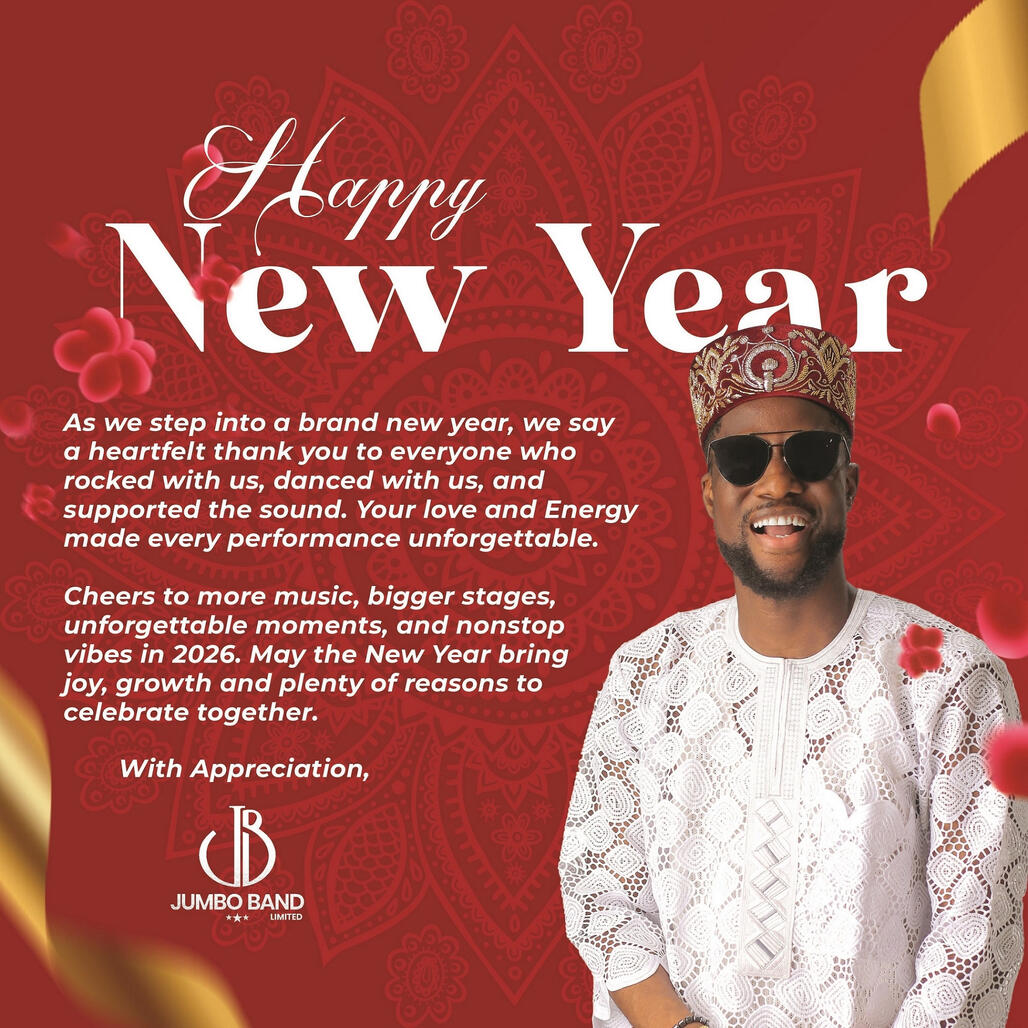 JUMBO BAND HAPPY NEW YEAR DESIGN