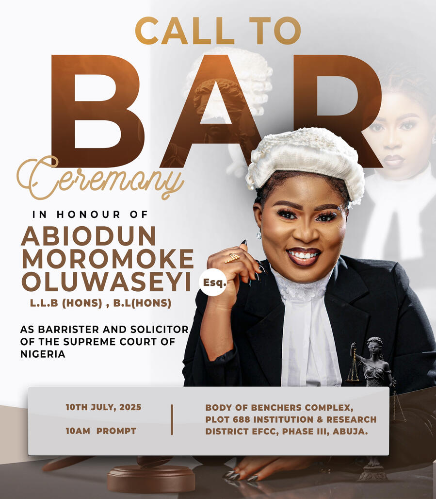 CALL TO BAR CEREMONY SOCIAL MEDIA FLYER