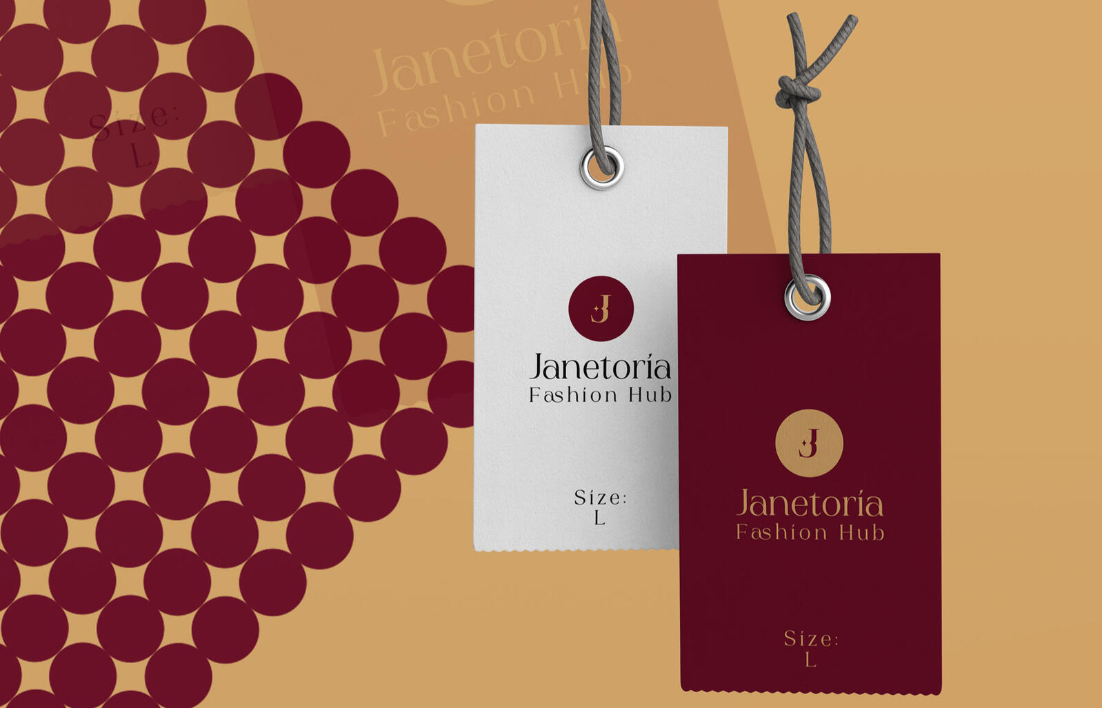 JANETORIA FASHION HUB PREMIUM CLOTHING TAG